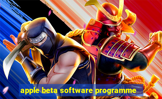 apple beta software programme